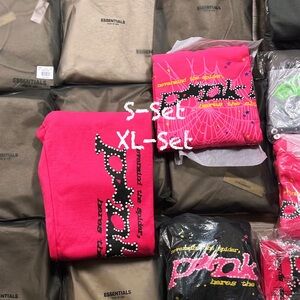 Pink SP5DER SET (S/XL)